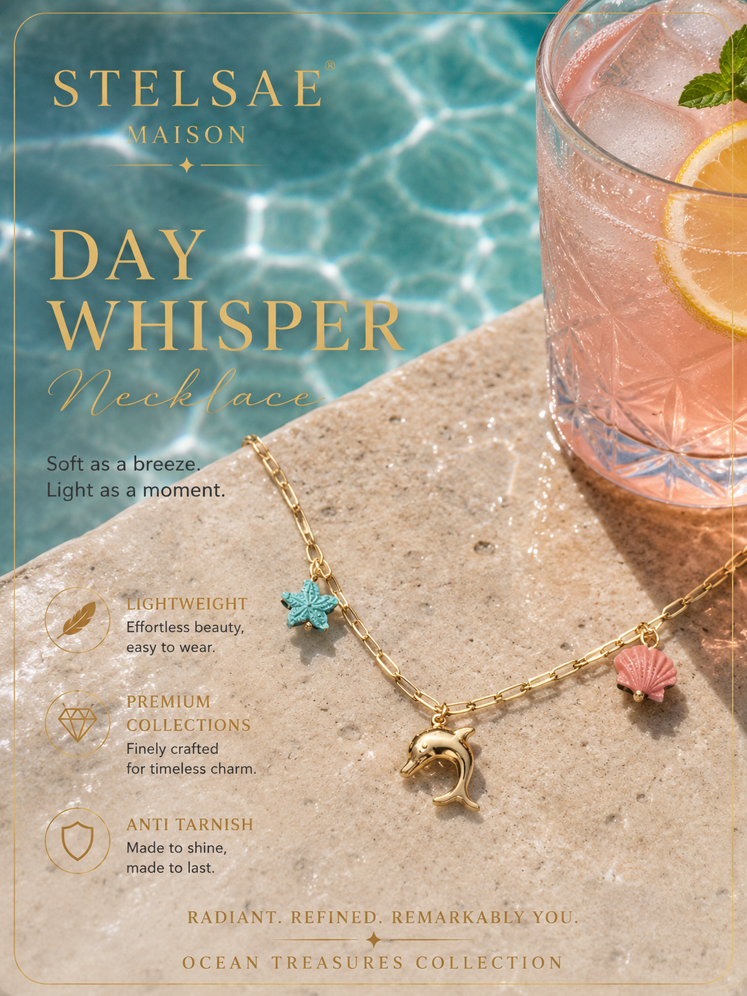 Day Whisper Charms Necklace