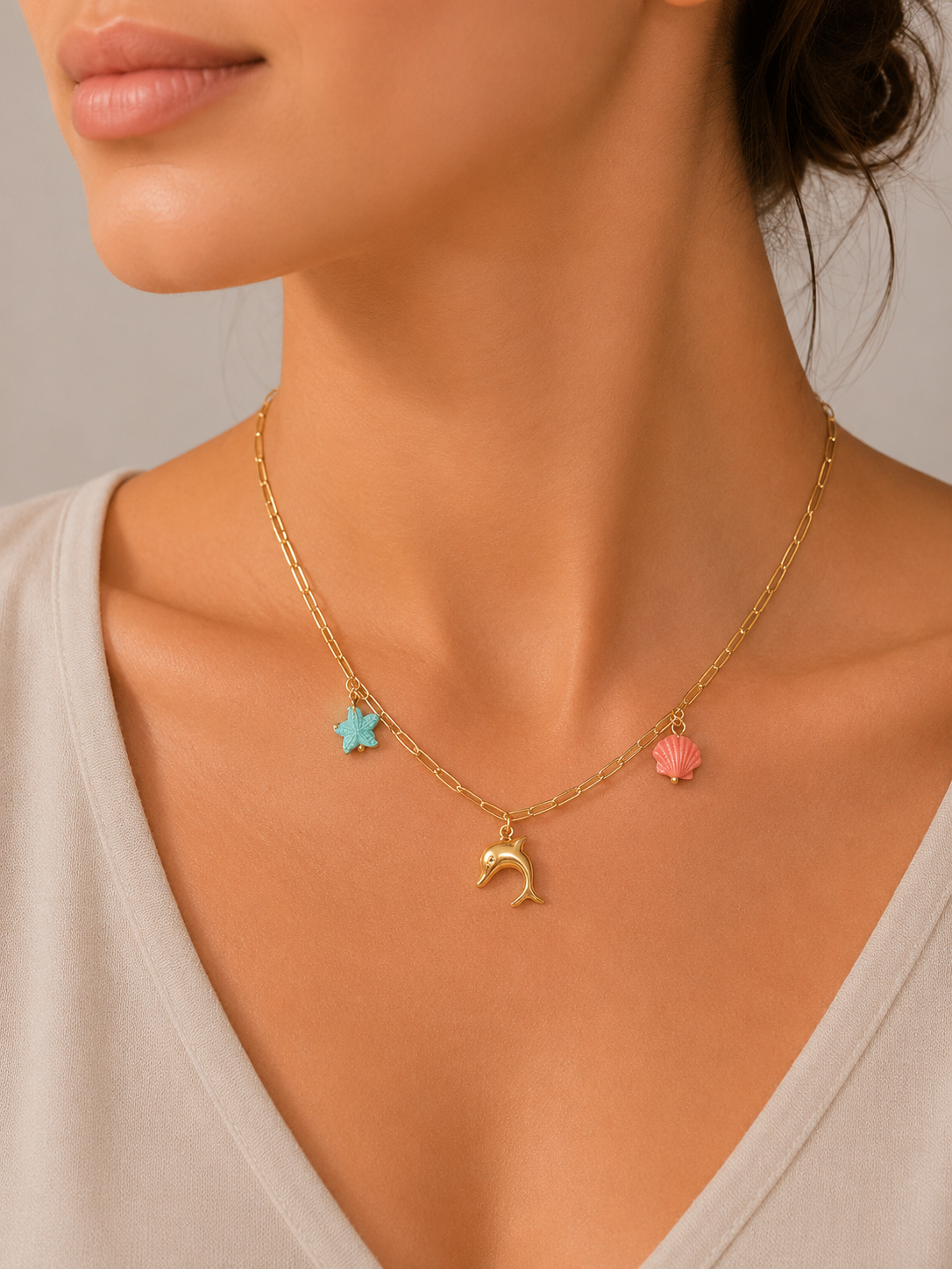 Day Whisper Charms Necklace