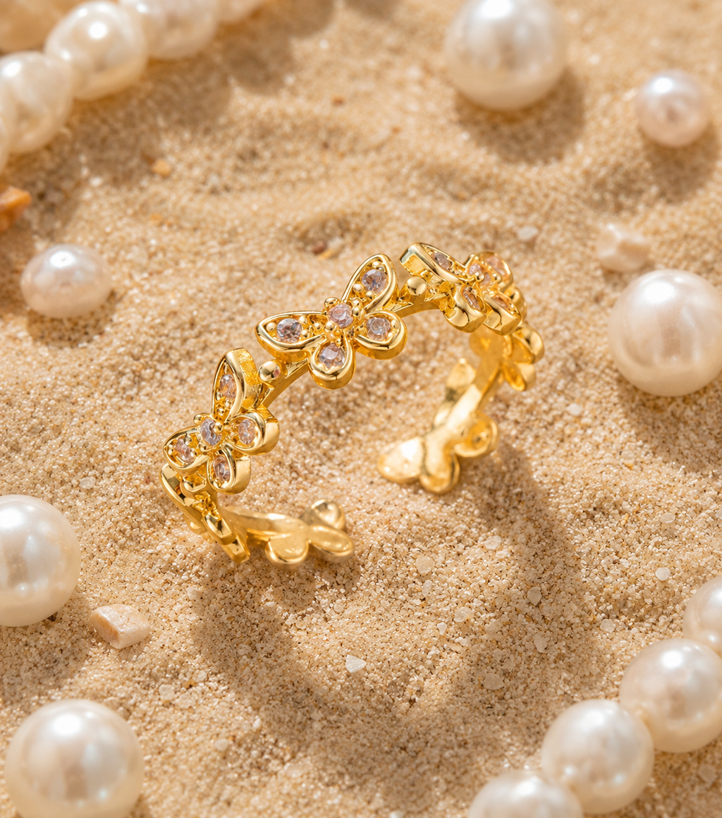 Merry go Butterfly Ring
