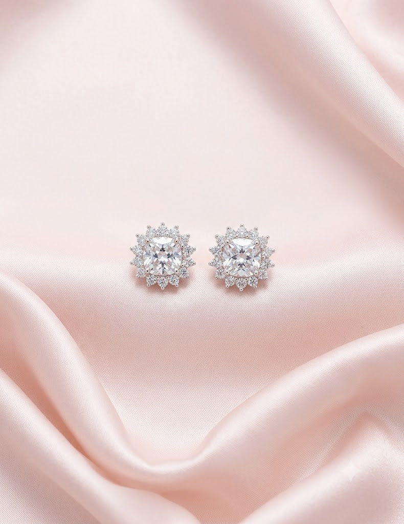 Solitaire Earrings