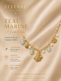 Teal Marine Necklace