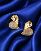Cluster Heart Earring