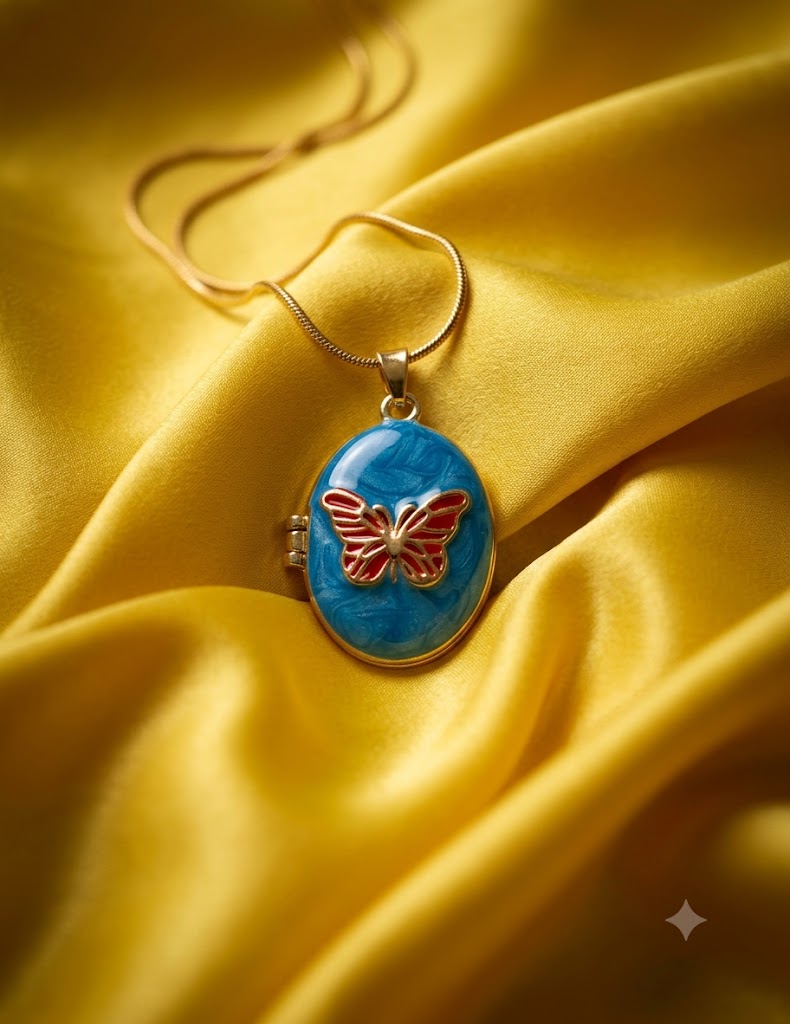 Memoir Charm in Box Chain