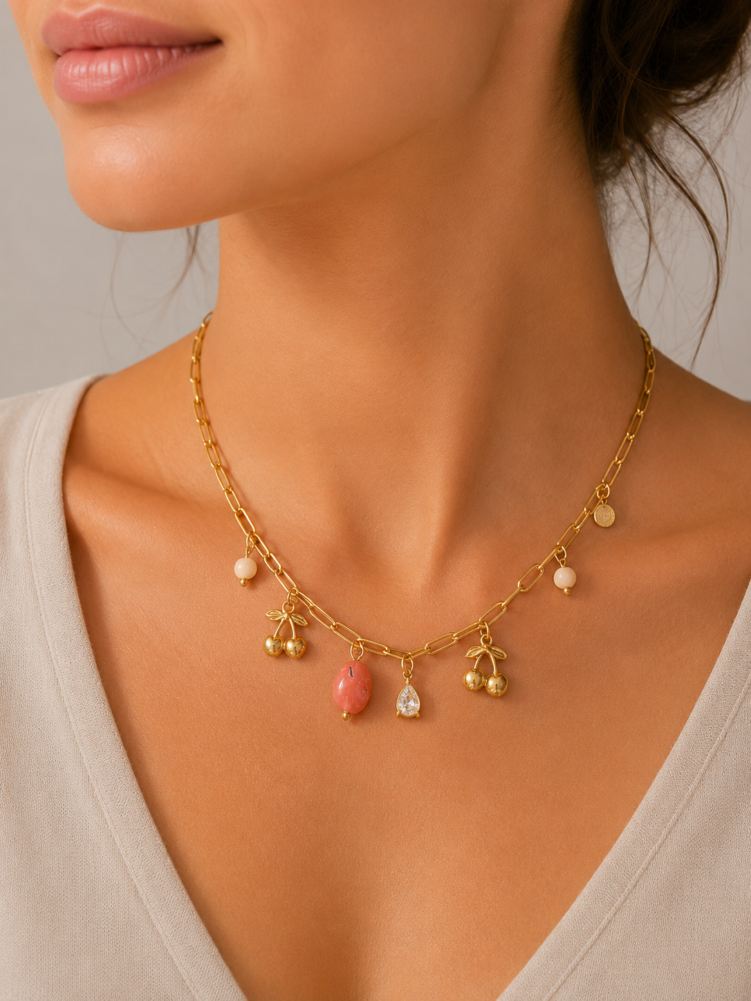 Cobble Stone Necklace