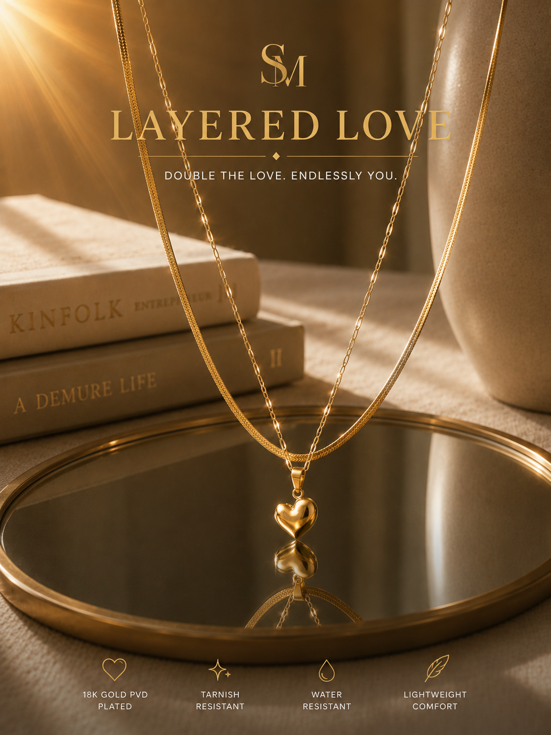 Layered Love Necklace