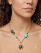 Lepidolite Femme Necklace