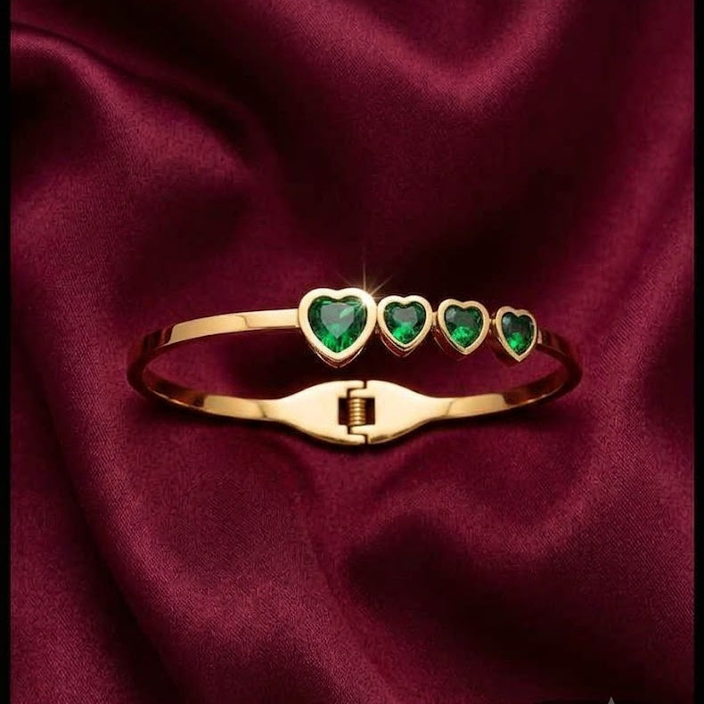Little Hearts Emerald