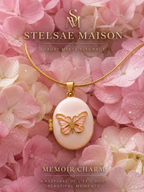 Memoir Charm in Box Chain
