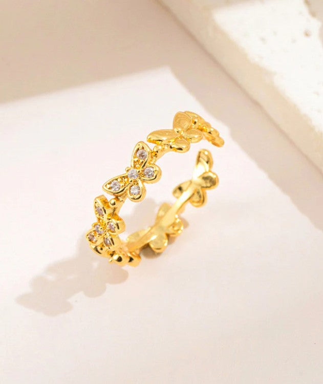 Merry go Butterfly Ring