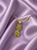 Peridot Drop Charm