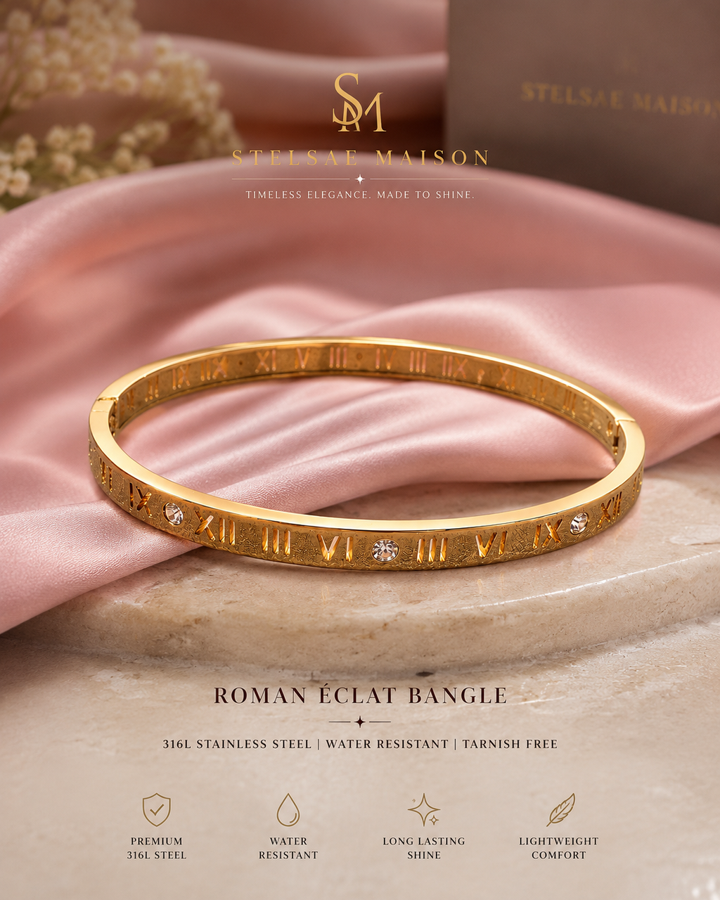 Roman Eclat Bangle