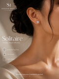 Solitaire Earrings