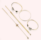 Bohemian Stack Bracelet set