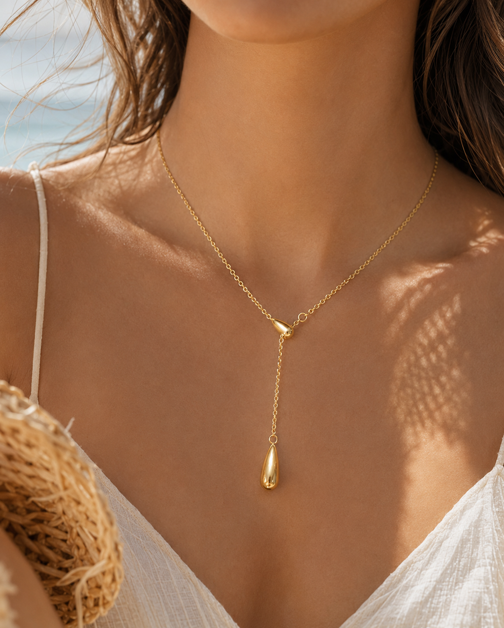 Tear drop Perfectina Necklace