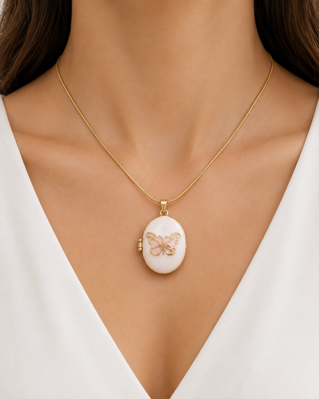 Memoir Charm in Box Chain